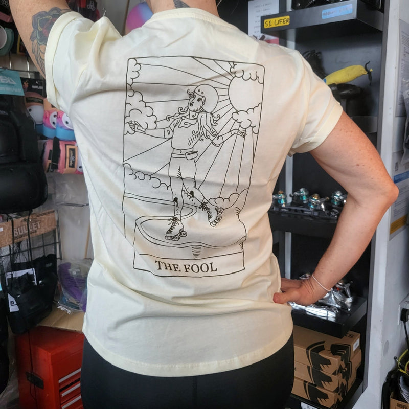 IN STOCK: THE FOOL Rolled Sleeve T-Shirt - Double Threat Skates