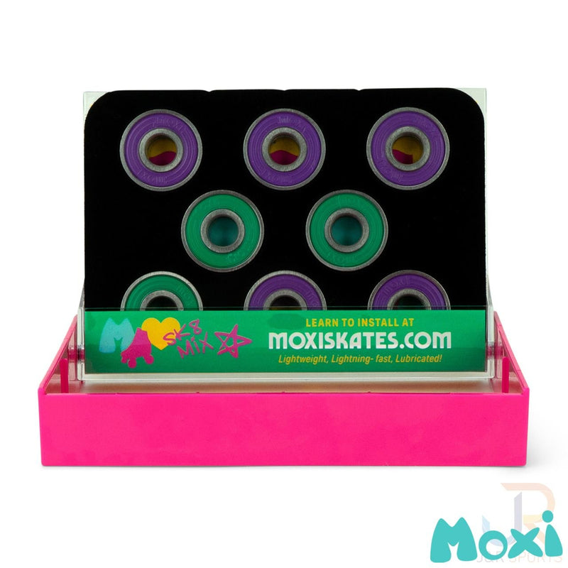 Moxi Mixtape Bearings - Double Threat Skates