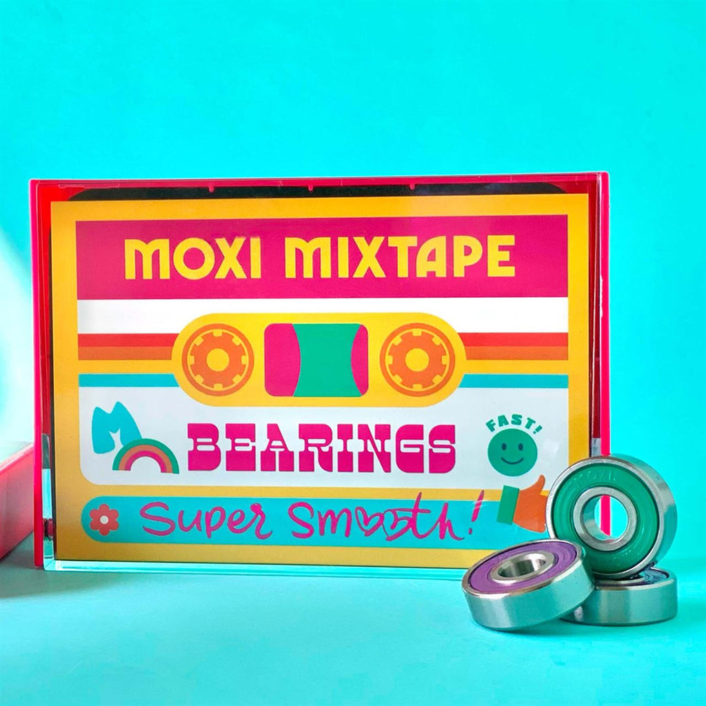 Moxi Mixtape Bearings - Double Threat Skates