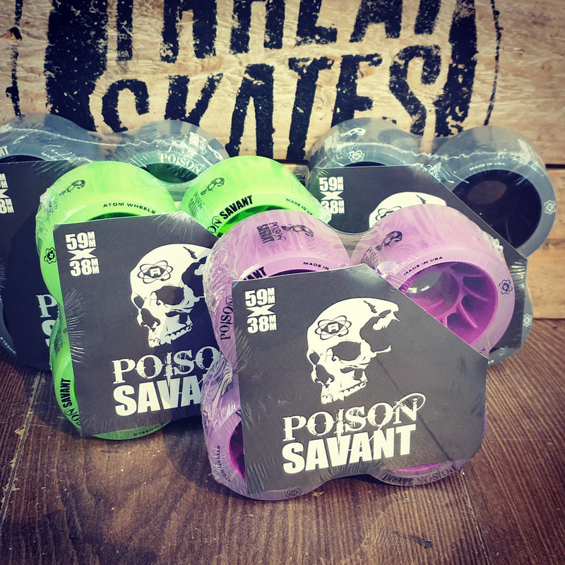 Poison Savant Hybrid Wheels - Double Threat Skates