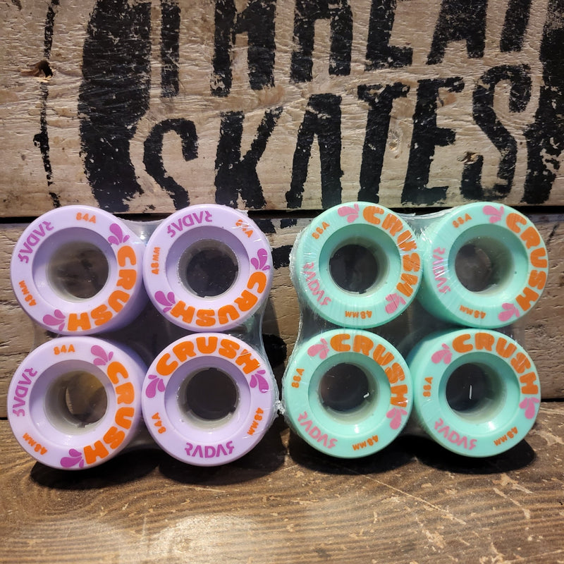 Radar Crush Wheels - 48mm x 31mm Dance Wheel - Double Threat Skates