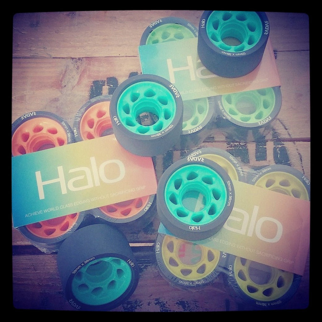 Radar Halo Wheels (Nylon & Aluminium) - Double Threat Skates