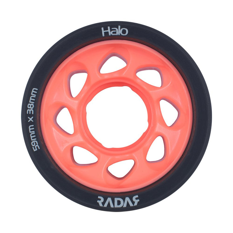 Radar Halo Wheels (Nylon & Aluminium) - Double Threat Skates