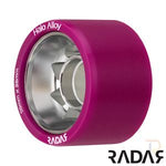 Radar Halo Wheels (Nylon & Aluminium) - Double Threat Skates