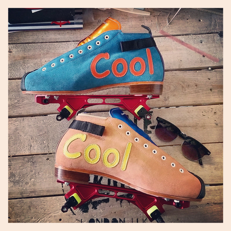 Riedell 495 Custom ColorLab - Double Threat Skates