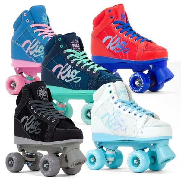 Patin Roller Quad RIO ROLLER Lumina Blue/Pink | HOTMER