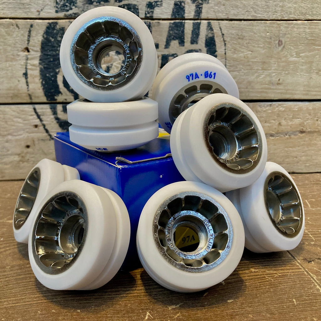 Roll Line Ice Wheels -- 97A - Double Threat Skates