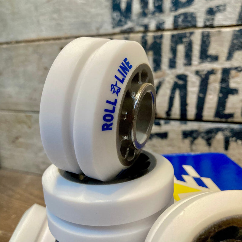 Roll Line Ice Wheels -- 97A - Double Threat Skates