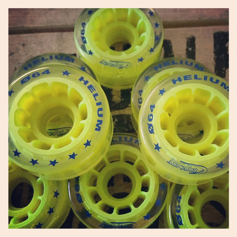 Roll-Line Outdoor Helium Wheels - Double Threat Skates