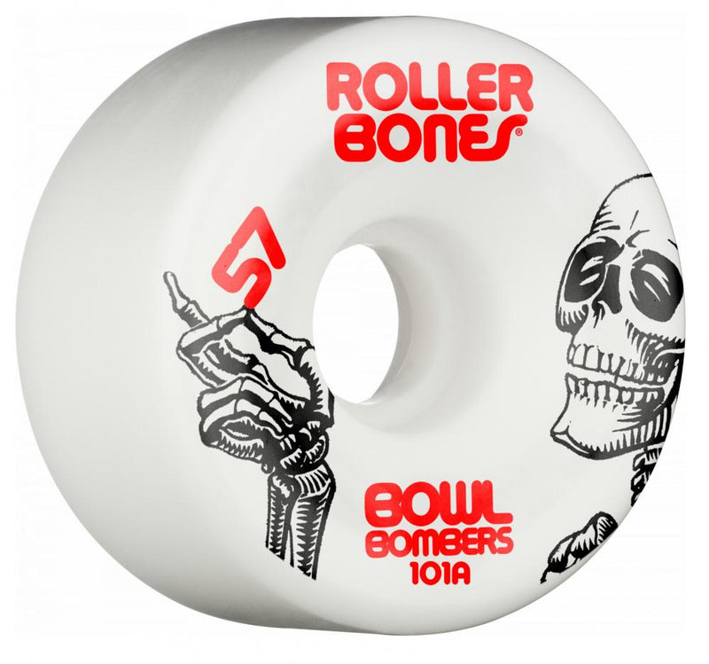 Rollerbones Bowl Bombers 101A (Set of 8) - COLOUR OPTIONS AVAILABLE - Double Threat Skates