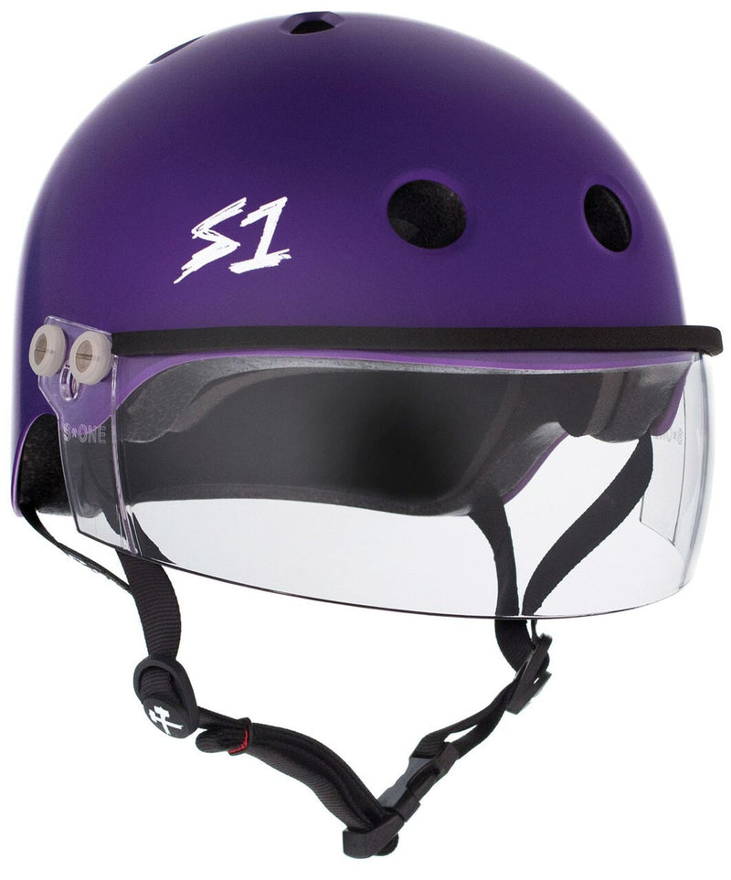 S1 Lifer Helmet with Visor - Double Threat Skates