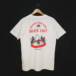 Skate Cult T-Shirt - WHITE - Double Threat Skates