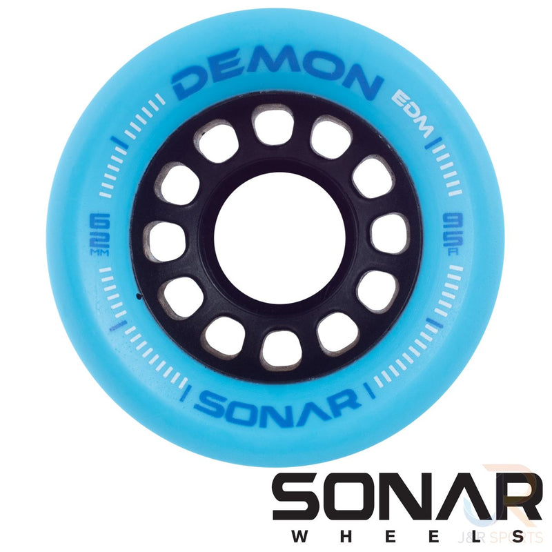 Sonar Demon Wheels 95A - Double Threat Skates