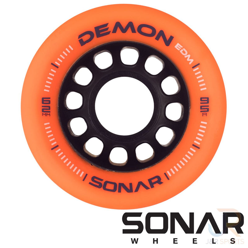 Sonar Demon Wheels 95A - Double Threat Skates