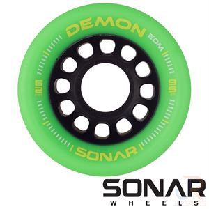 Sonar Demon Wheels 95A - Double Threat Skates