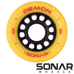 Sonar Demon Wheels 95A - Double Threat Skates