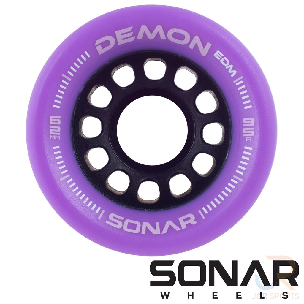 Sonar Demon Wheels 95A - Double Threat Skates
