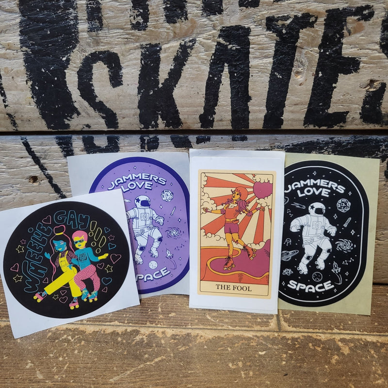 Stickers and Patches - Double Threat Skates