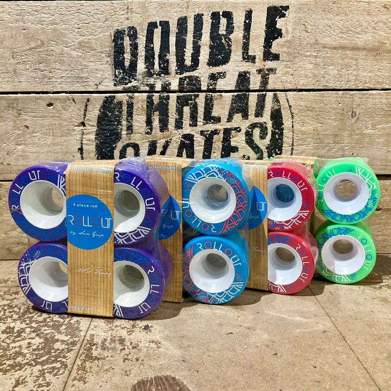 Sure-Grip Roll Out Wheels - Double Threat Skates
