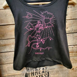 THE FOOL Cropped Tank Top - Double Threat Skates