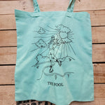 THE FOOL Pastel Tote Bags - Double Threat Skates