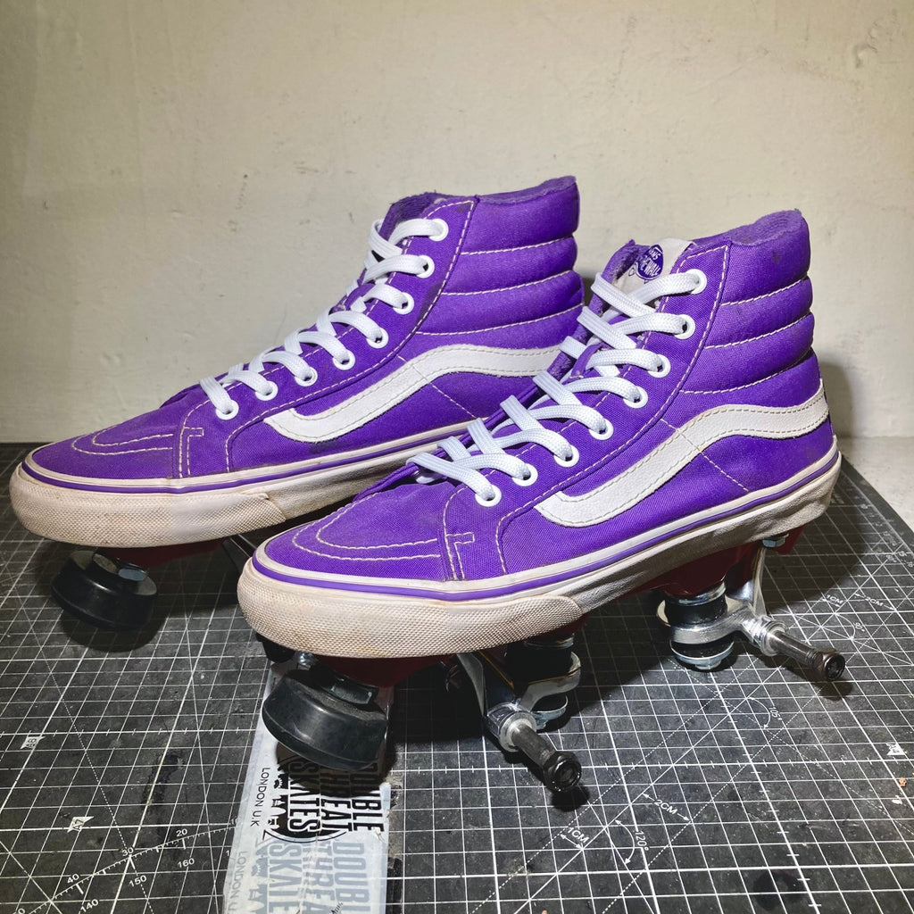 Trainer Build: Vans + Sure Grip Rock Plate (Size US6/UK5) - Double Threat Skates