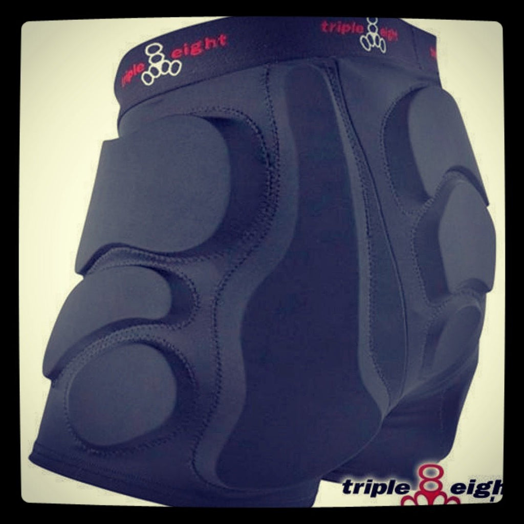 Triple Eight Roller Derby Bumsavers Padded Shorts - Double Threat Skates