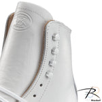 White Riedell 297 PRO High Top Boots PRE-ORDER - Double Threat Skates