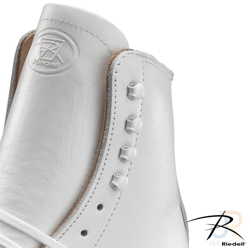 White Riedell 297 PRO High Top Boots PRE-ORDER - Double Threat Skates