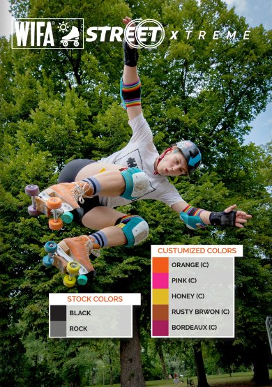 Wifa Skate Boots - STREET XTREME - Double Threat Skates